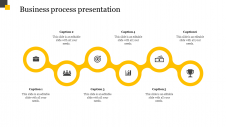 Creative Business Process Presentation Slide Template
